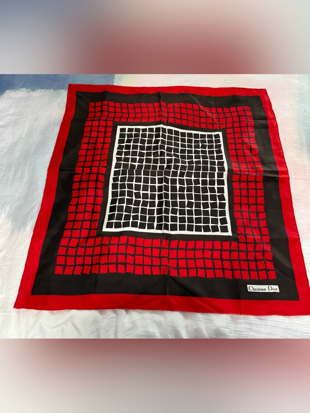 Christian Dior Silk Scarf - Picture 1 of 16